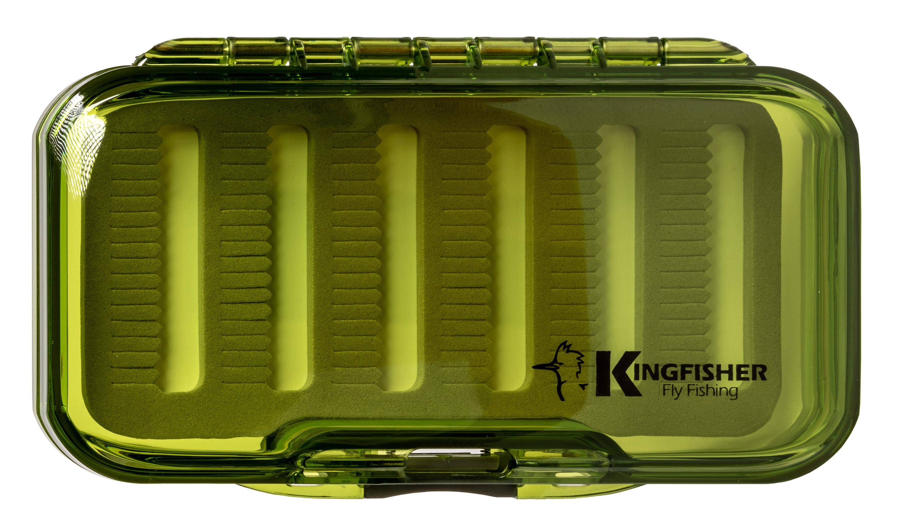 Kingfisher - Kingfisher Fly Fishing Collection Fly Boxes Clear Fly Fishing  Box Extra Large Capacity Slit Foam Fishing Competition Hook Tackle Boxes, 2  Pack
