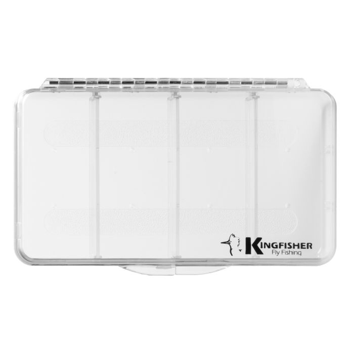 Kingfisher Fly Fishing Single Side Clear Fly Box