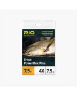 Rio Fly Fishing Powerflex Plus 9ft Leader - 4 pack
