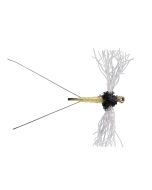 Trico Spinner Black and White Dry Fly - 6 Pack