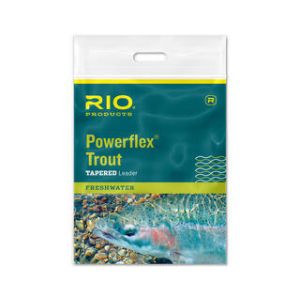 Rio Powerflex Trout Leader 3 Pack size 3x 8.2lb 7.5ft