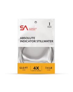 Scientific Anglers Absolute Indicator/Stillwater, 12ft Leader, 3-Pack