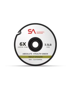 Scientific Anglers Absolute Trout Stealth Tippet, 30m
