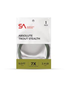 Scientific Anglers Absolute Trout Stealth, 7.5ft, 3-Pack