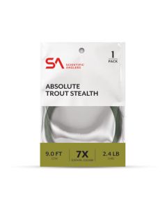 Scientific Anglers Absolute Trout Stealth Finesse Leader 10ft 3pk