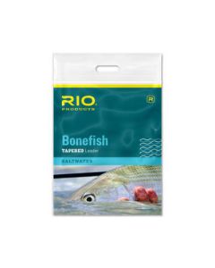 rio RIO Tapered Tarpon 12-Foot Leader with Fluorocarbon Shock