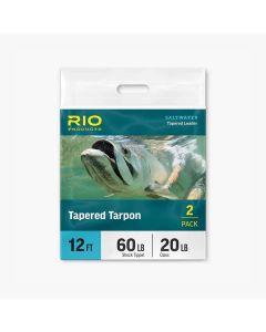 Rio Fly Fishing Tapered Tarpon Leader - 2pk