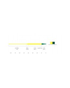 Scientific Anglers Frequency Sink Tip Type III Fly Line, Yellow/Dark Green 