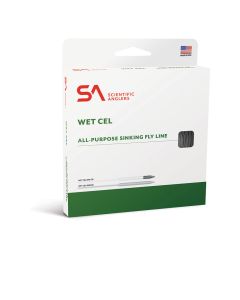 Scientific Anglers Wet Cel General Purpose, Sinking Fly Line, Type IV, Charcoal
