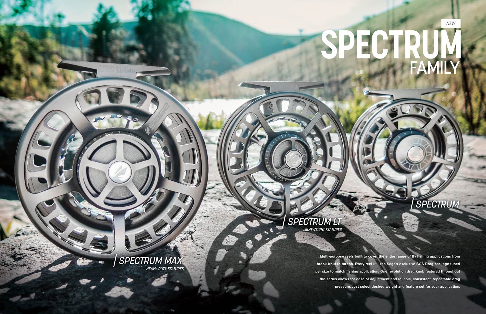 Kingfisher - New SAGE Reels for Fall 18 - The Kingfisher Fly Shop